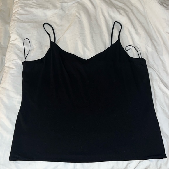 J. Crew Tops - J Crew Black Cami Tank Top Plus Size